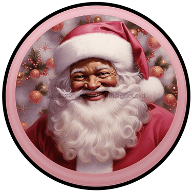 Christmas Sign, Santa Sign, DCO-00548, Sign For Wreath, 10